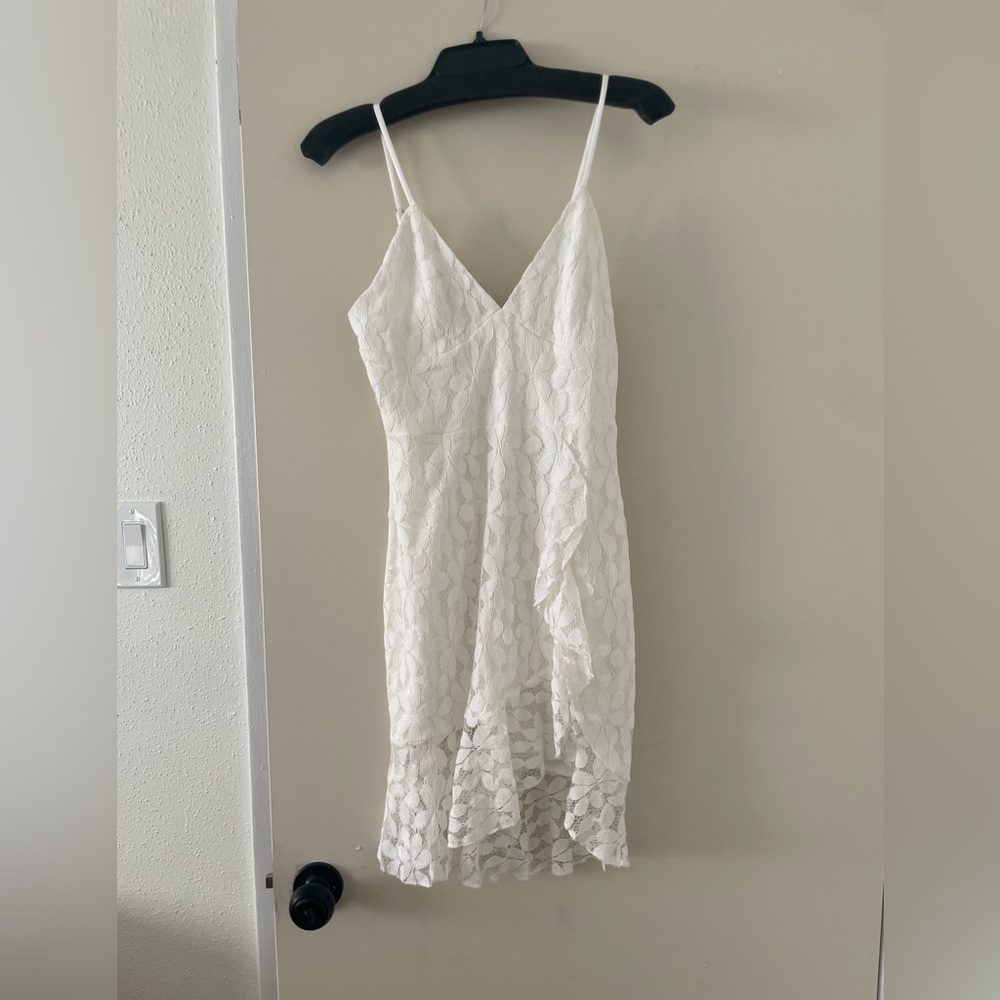 CUPSHEXMADI LACE RUFFLE DRESS - Picture 2 of 5